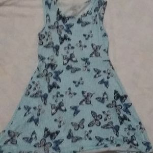 Blue Butterfly Wonder Nation Dress